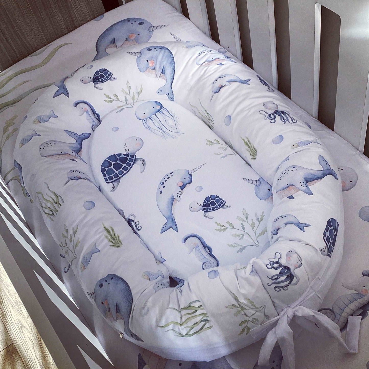 Cot Bedding - Nautical Set