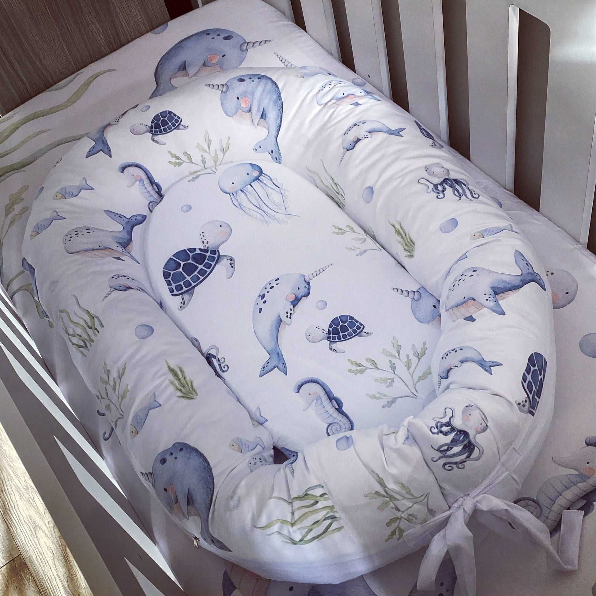 Cot Bedding - Nautical Set