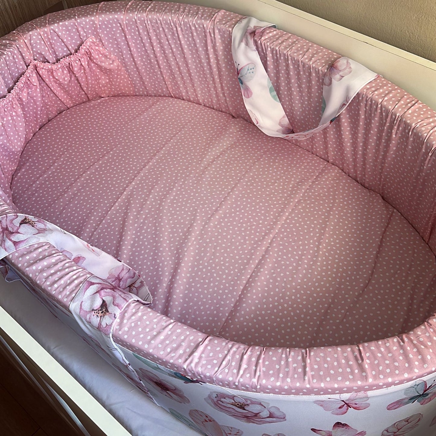 Carry Cot - Peony Butterfly 01