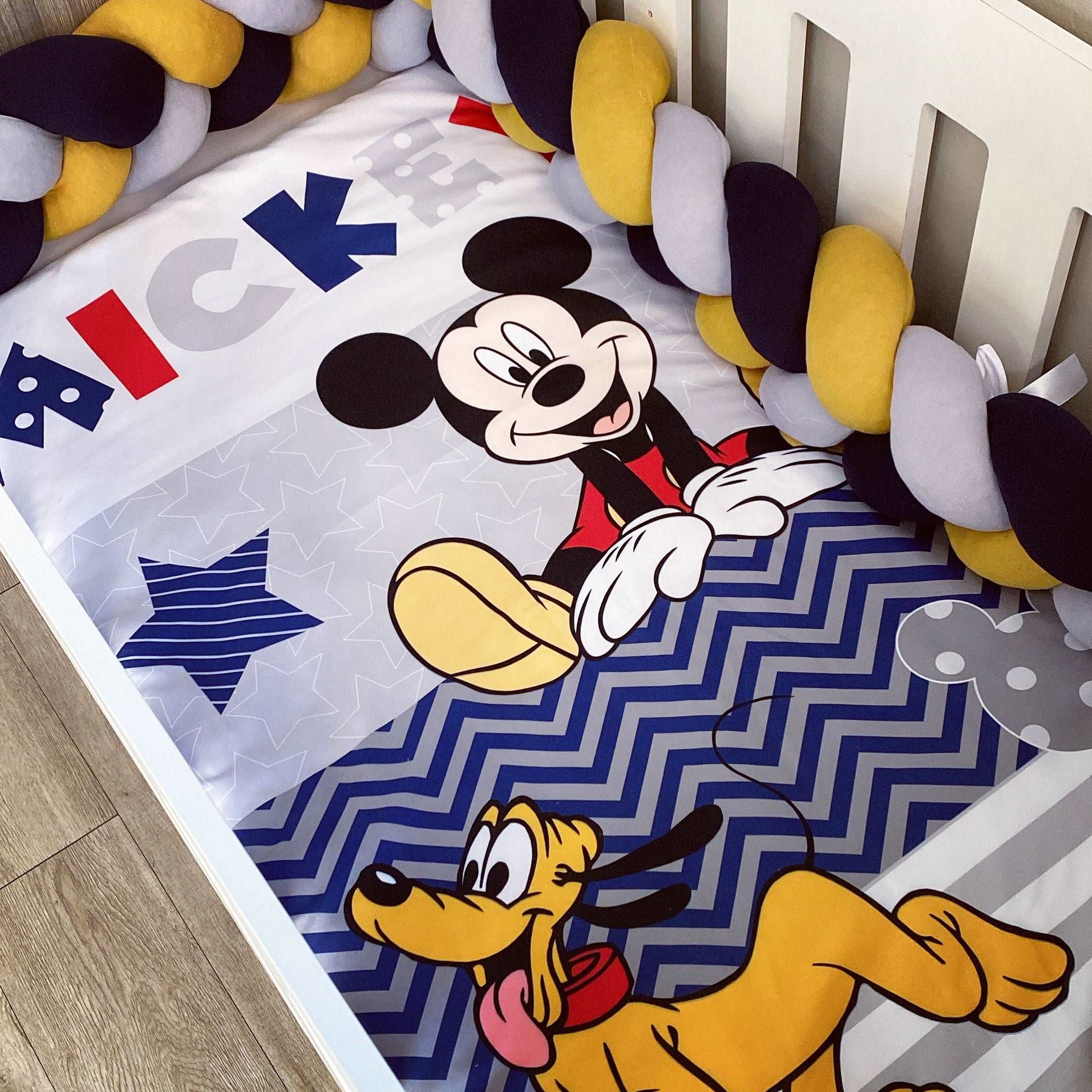 Cot Bedding - Mouse Set