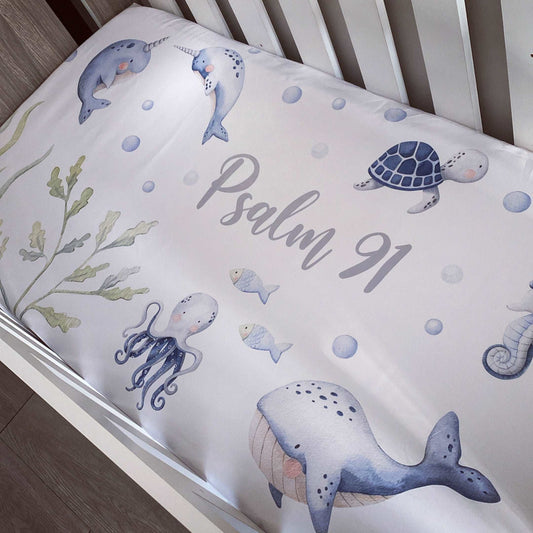 Cot Bedding - Nautical Set