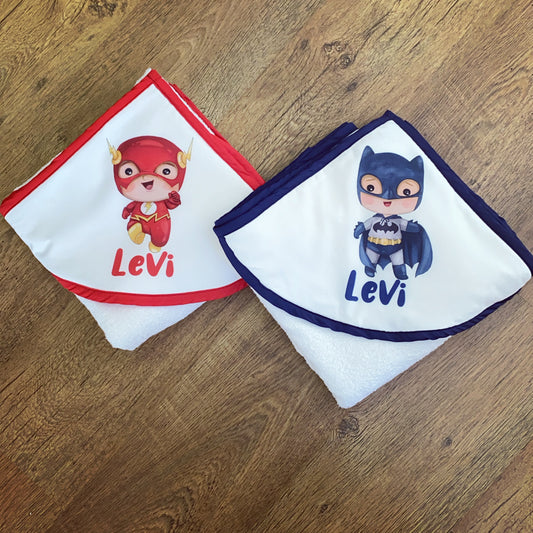Hooded Towels - Superhero 01