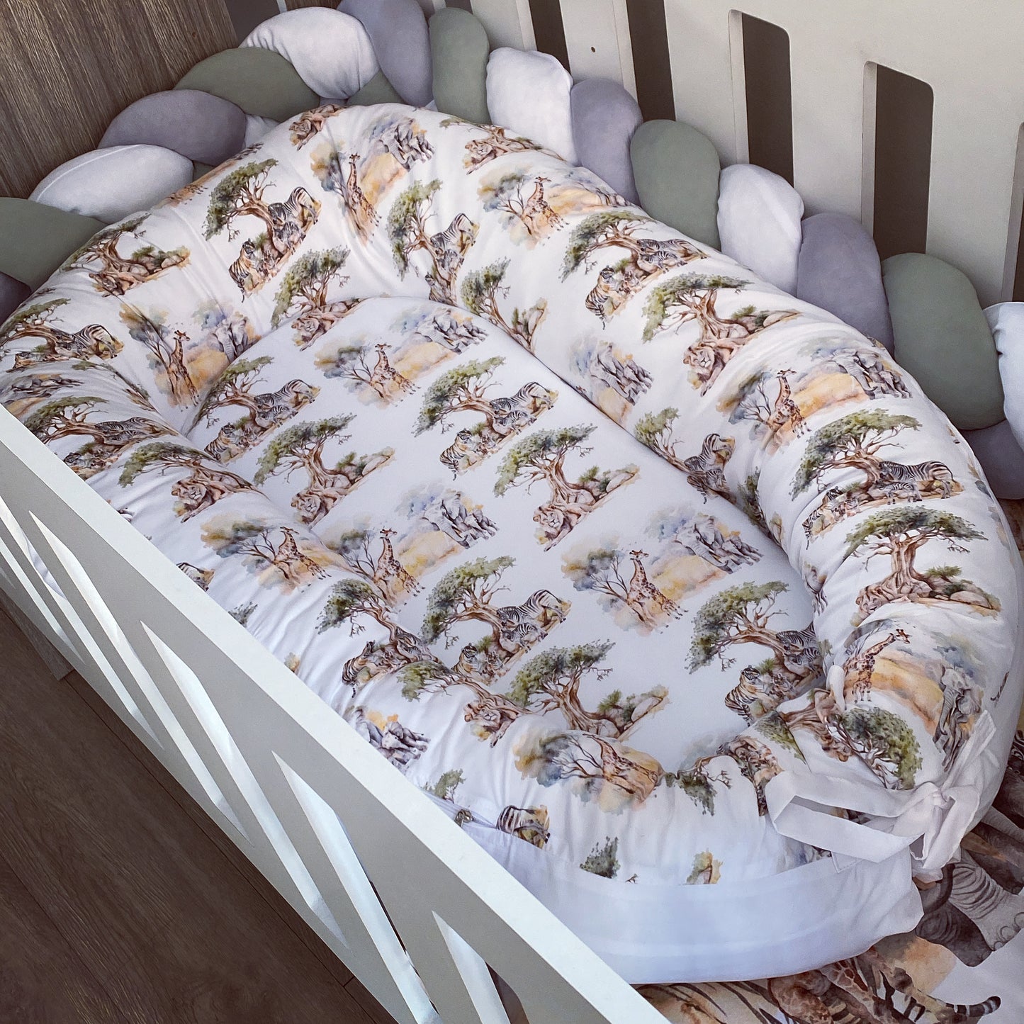 Cot Bedding - Safari Set 25