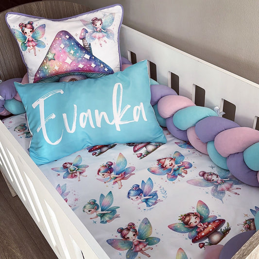 Cot Bedding - Pink Fairy Set 06