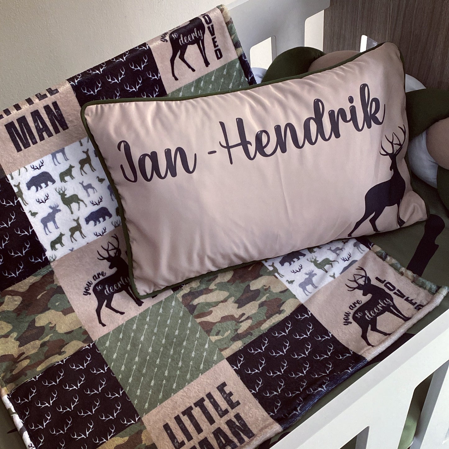 Cot Bedding - Deer Set 03