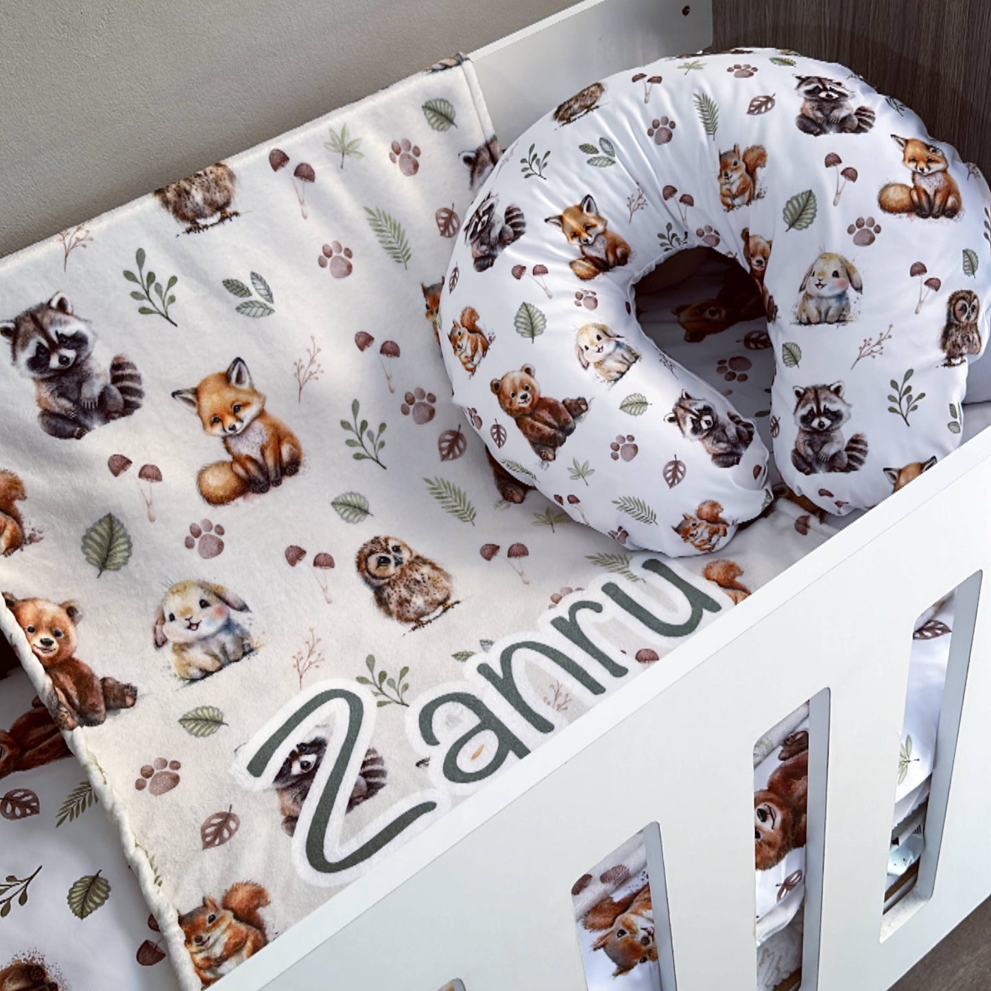 Cot Bedding - Woodlands Set 07