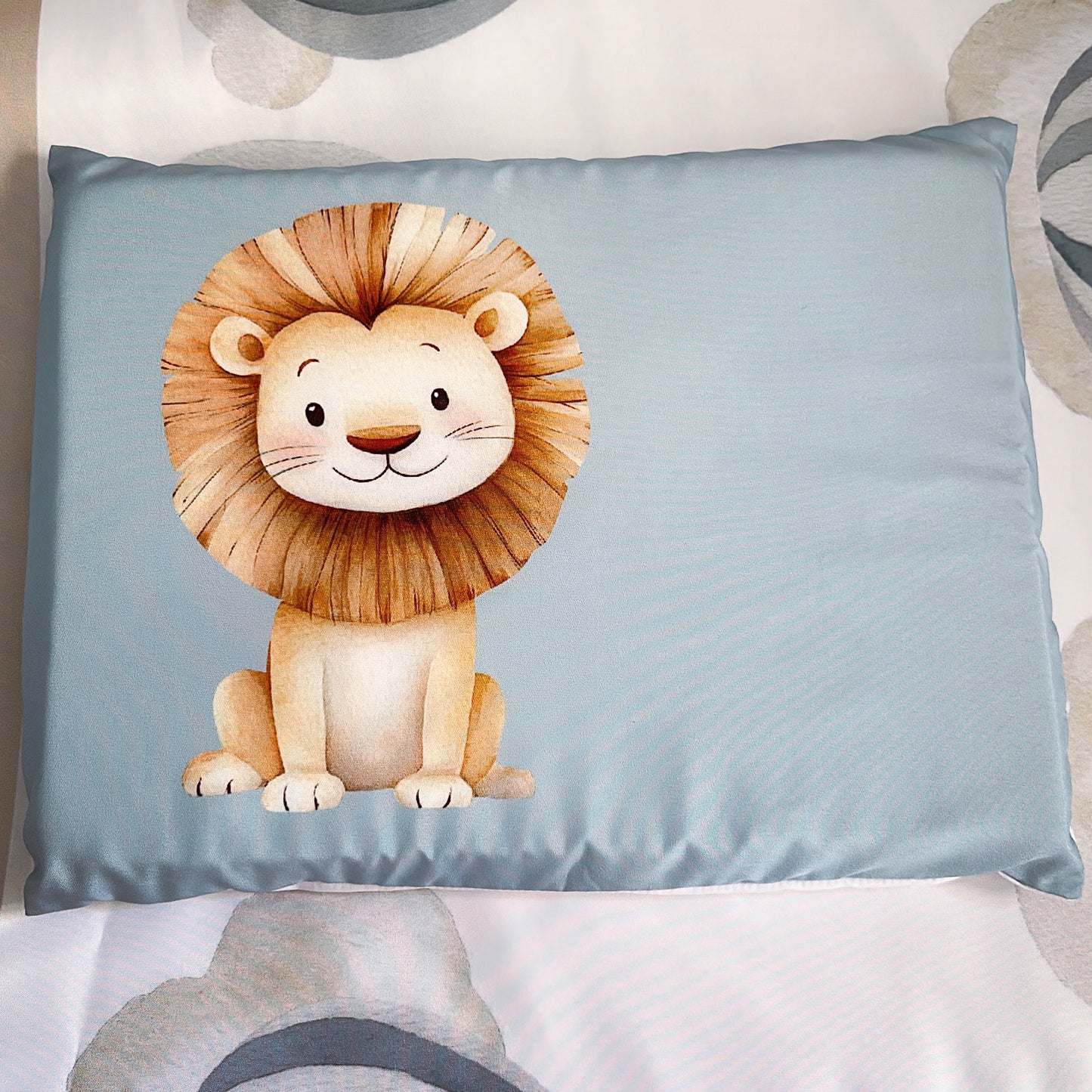 Cot Bedding - Blue Lion Balloon Set 01