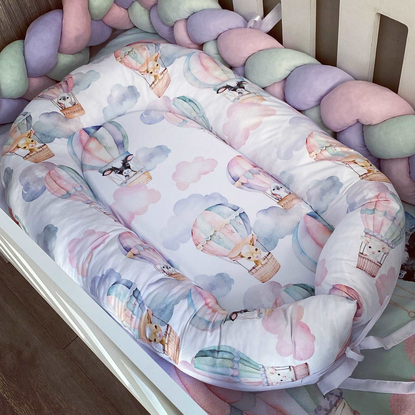Cot Bedding - Pastel Farm Set 01