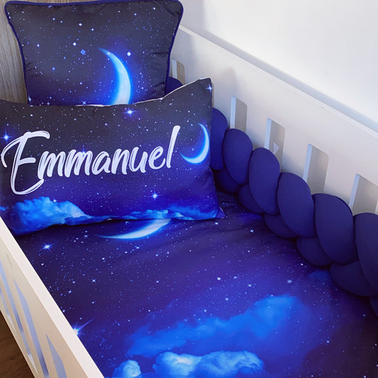 Cot Bedding - Midnight Sky Set 03
