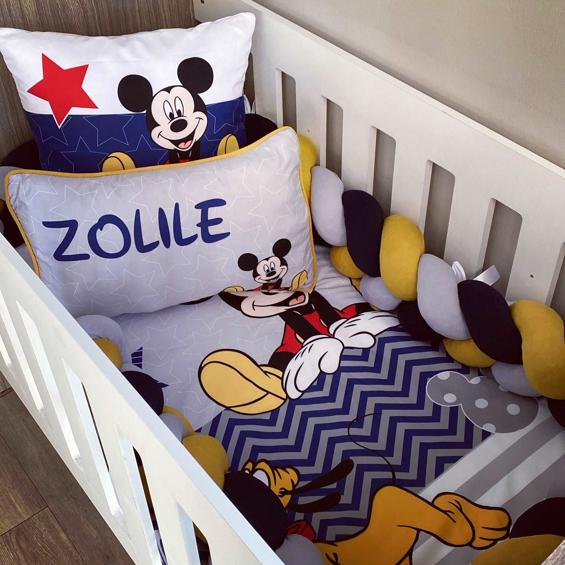 Cot Bedding - Mouse Set