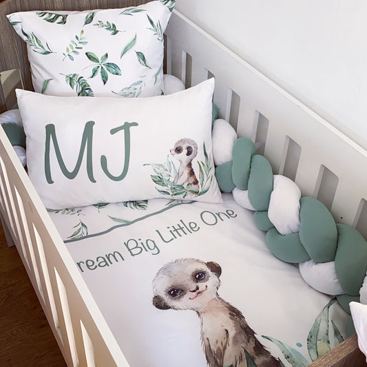 Cot Bedding - Meerkat Set 03