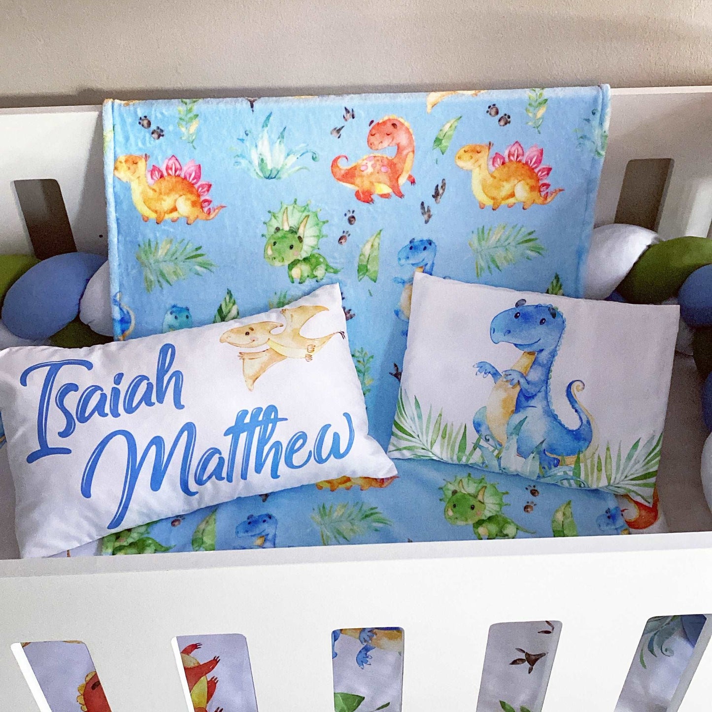 Cot Bedding - Dinosaur Set 2