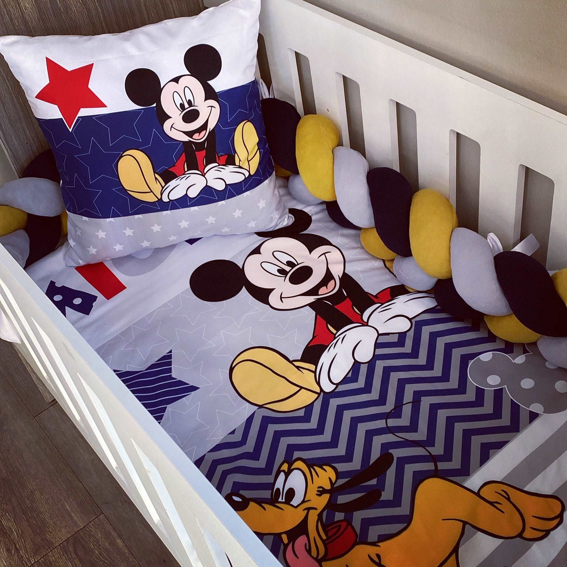 Cot Bedding - Mouse Set