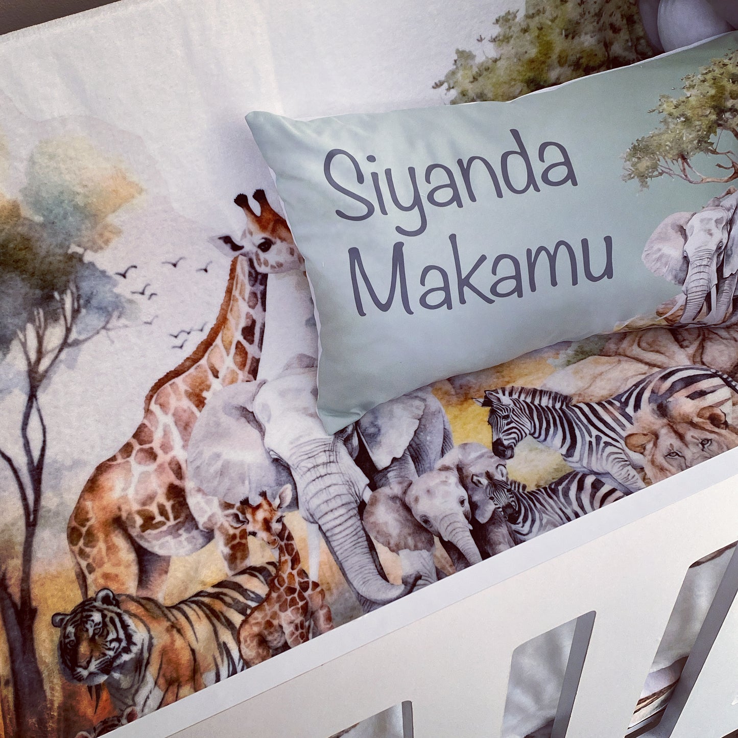 Cot Bedding - Safari Set 25