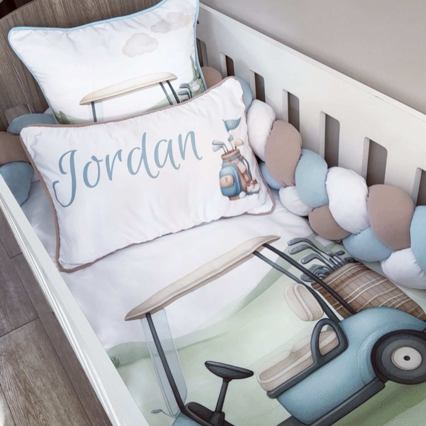 Cot Bedding - Golf Set 01