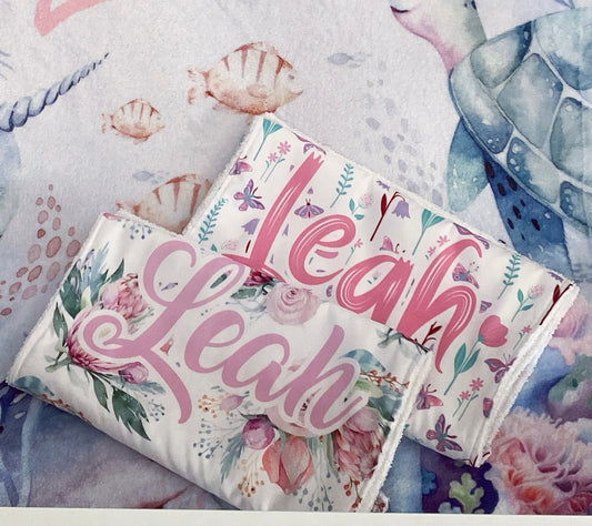 Burpcloths - Flowers 03