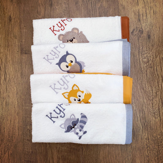 Burpcloths - Woodlands 01