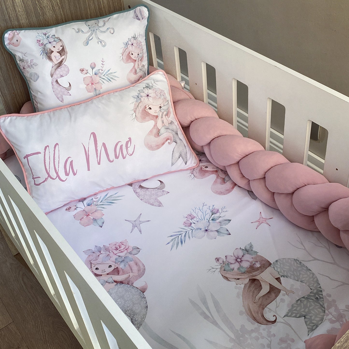 Cot Bedding - Mermaid Set 02