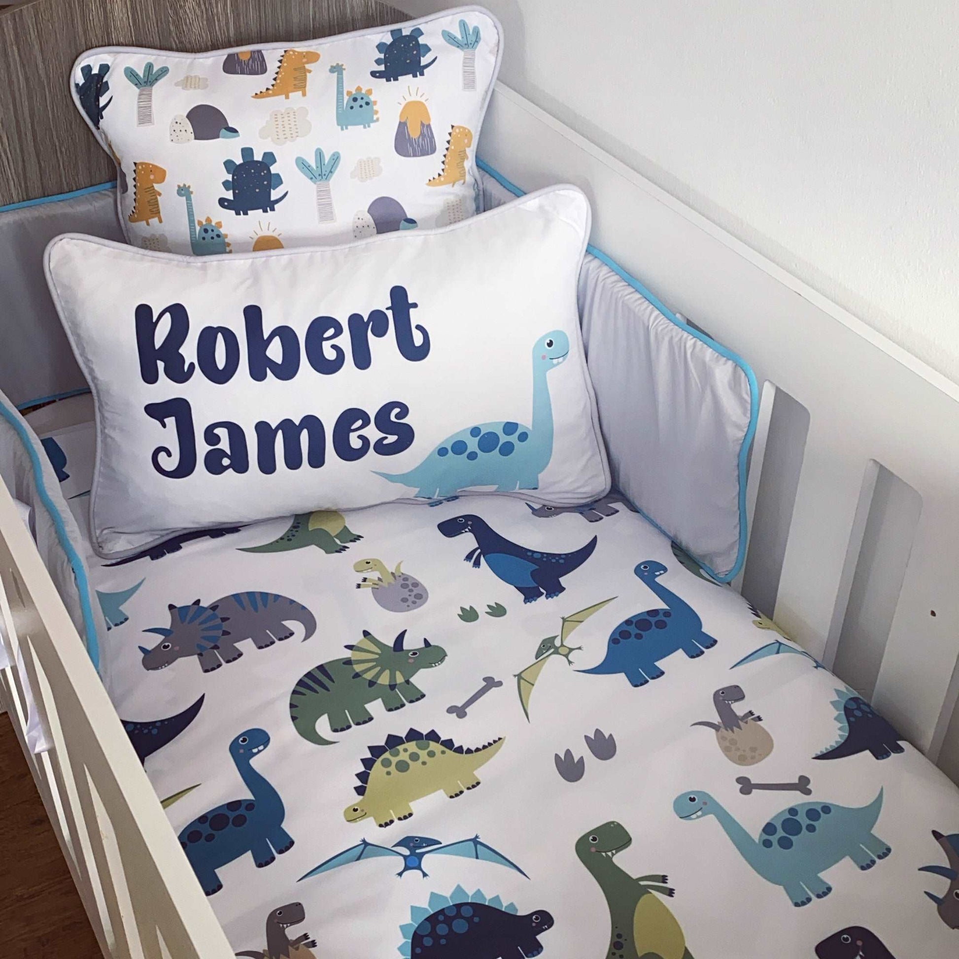 Cot Bedding - Dinosaur Set 4