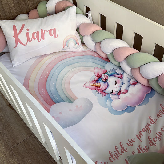 Cot Bedding - Unicorn Set 02