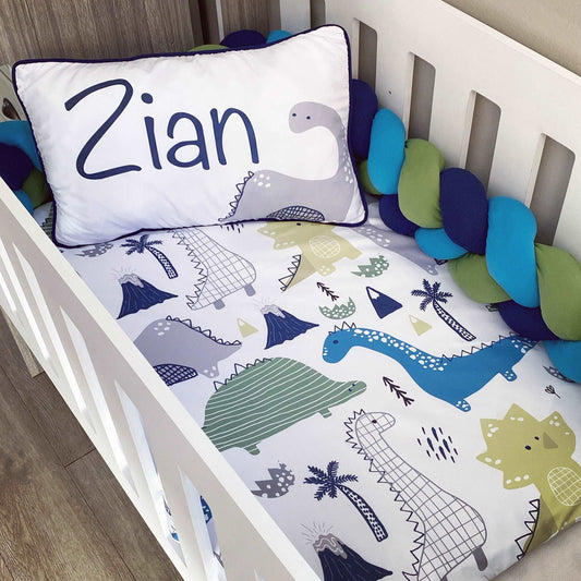 Cot Bedding - Dinosaur Set 3
