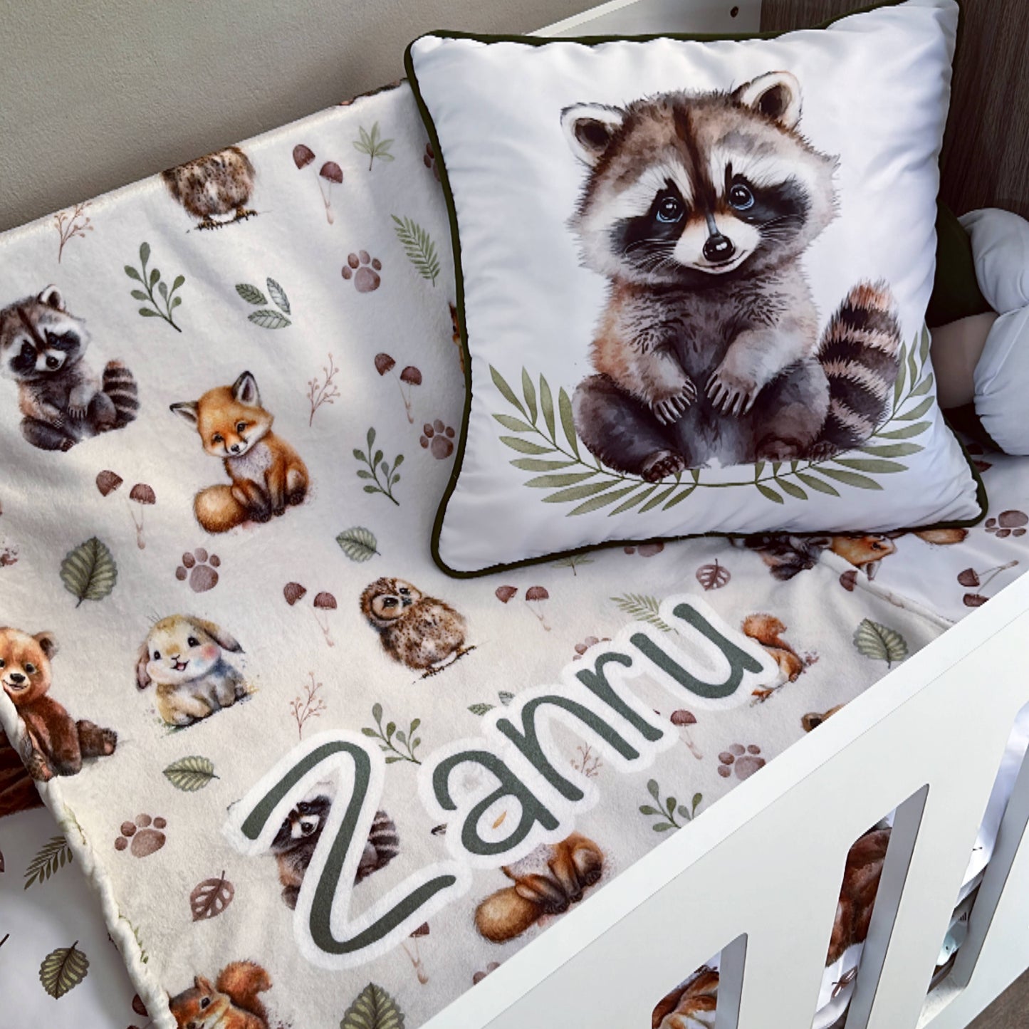 Cot Bedding - Woodlands Set 07