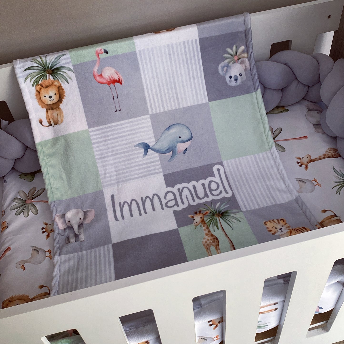 Cot Bedding - Animal Set 01