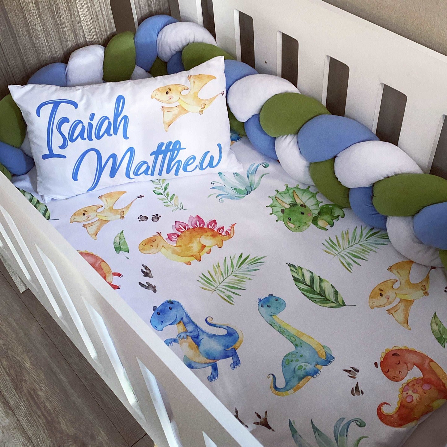 Cot Bedding - Dinosaur Set 2