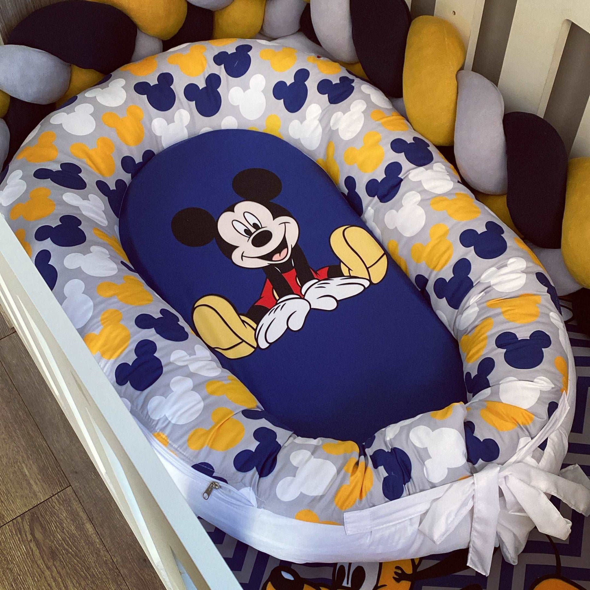 Cot Bedding - Mouse Set