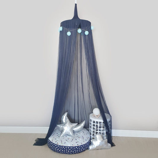 Hanging Tent Canopy Netting - Navy