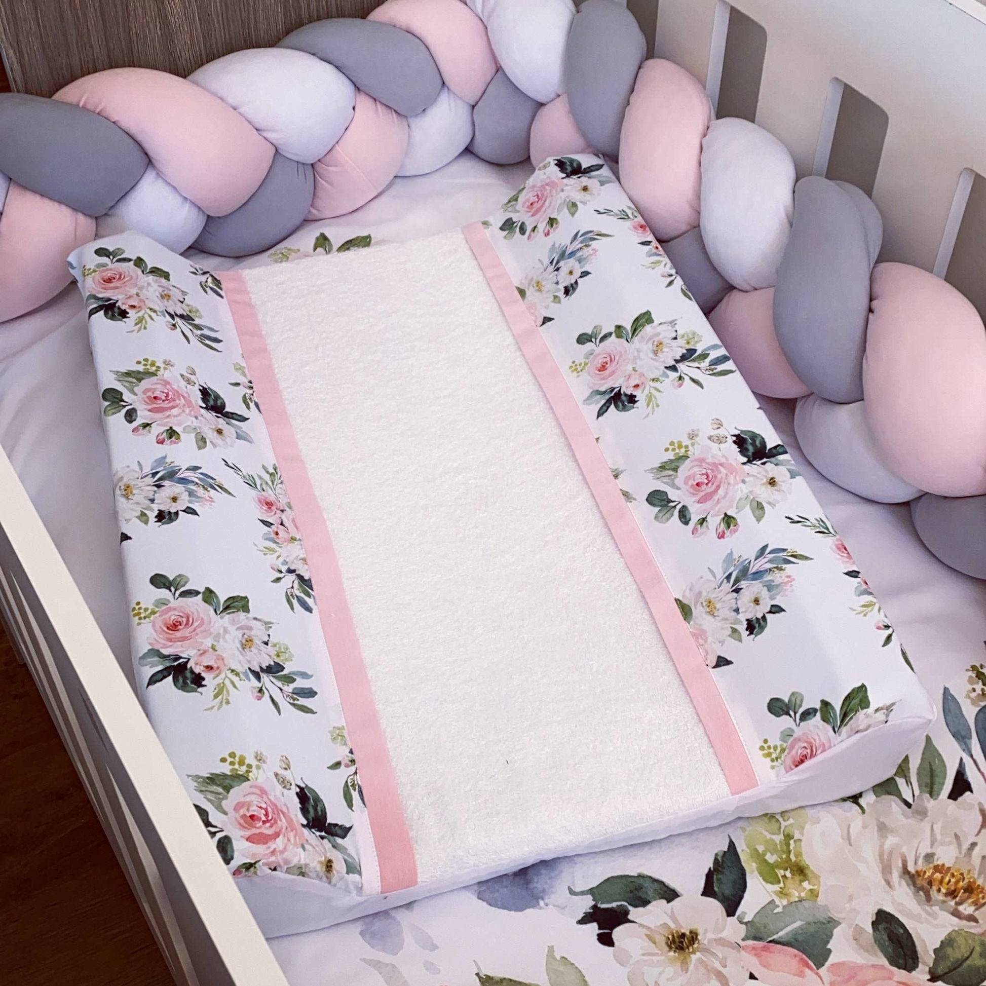 Cot Bedding - Pink Penguin Set 03