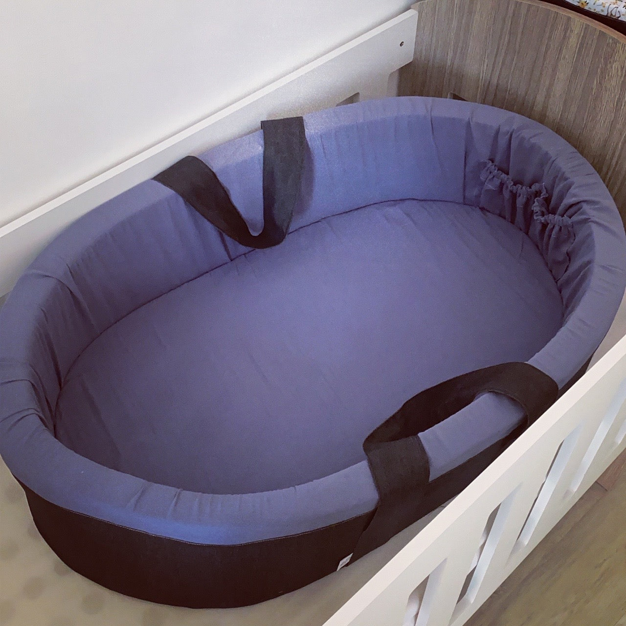 Carry Cot - Light Navy 01