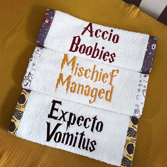 Burpcloths - Harry Potter 01