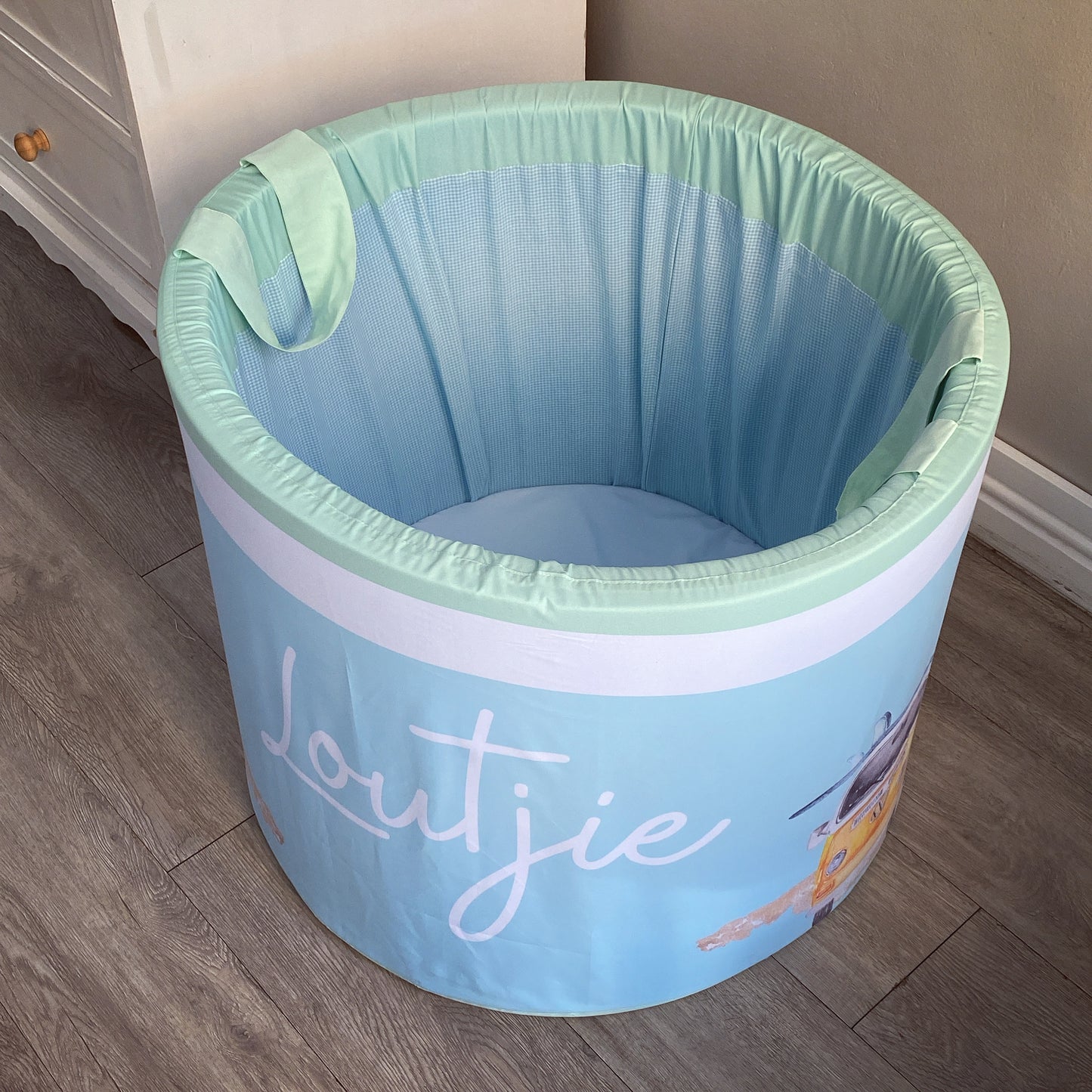 Large Laundry Basket - Ocean 01