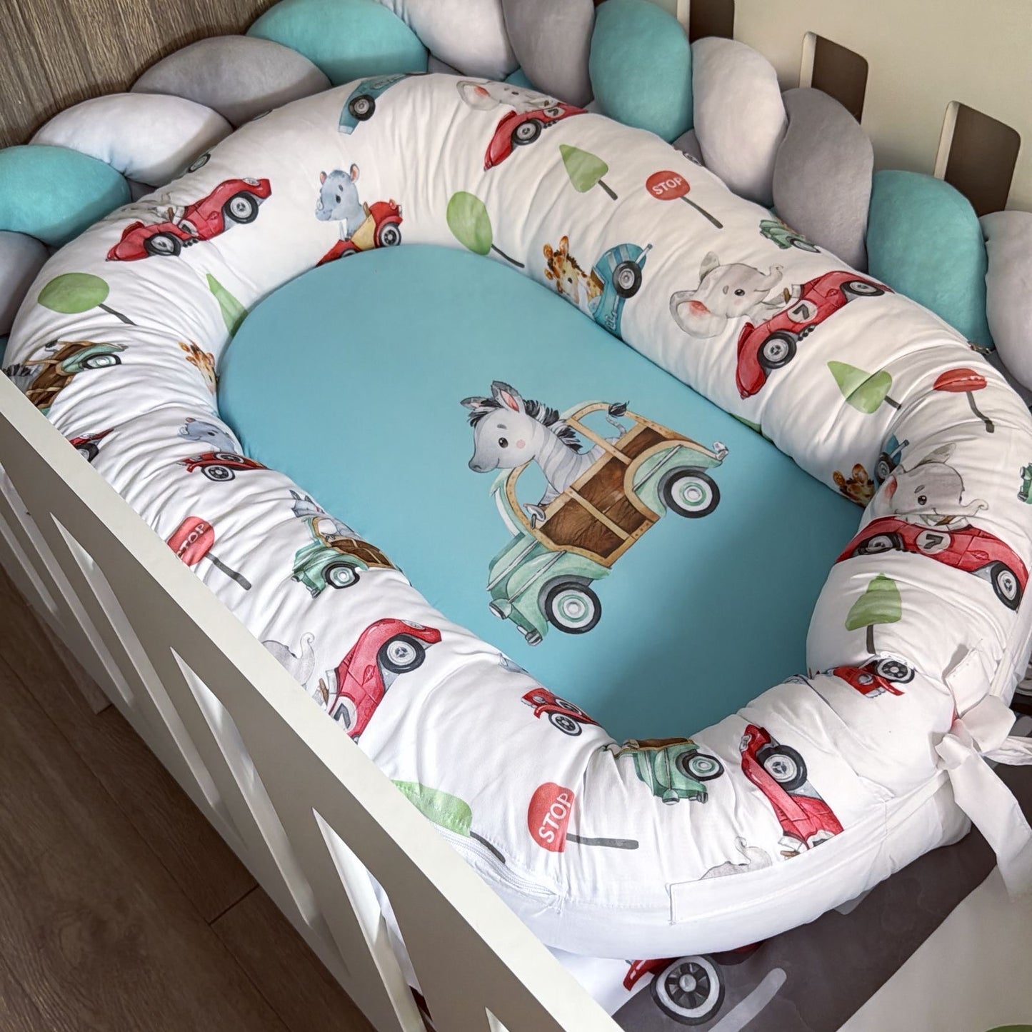 Cot Bedding - Cars Set 01