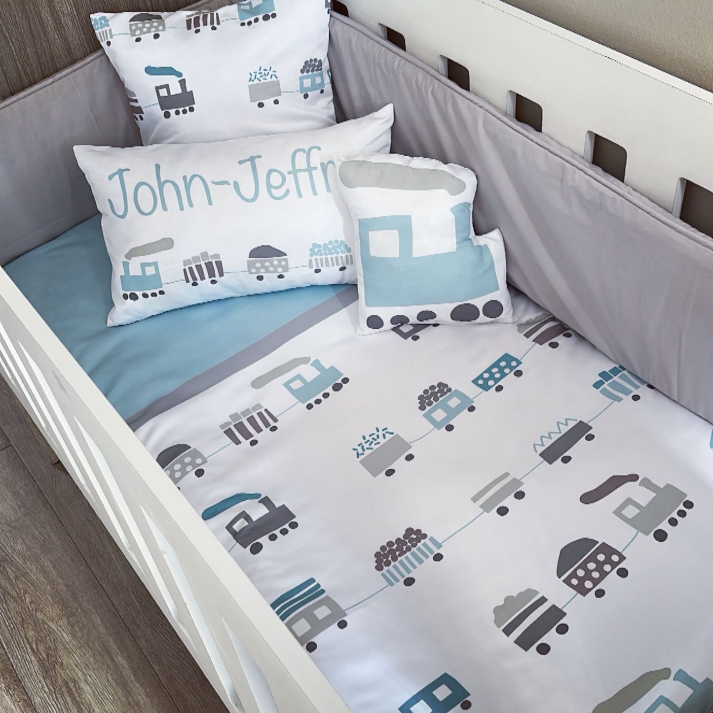 Cot Bedding - Transport Set 04