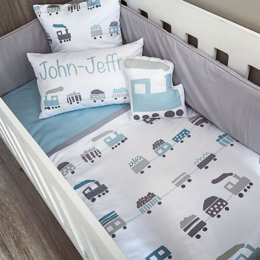 Cot Bedding - Transport Set 04