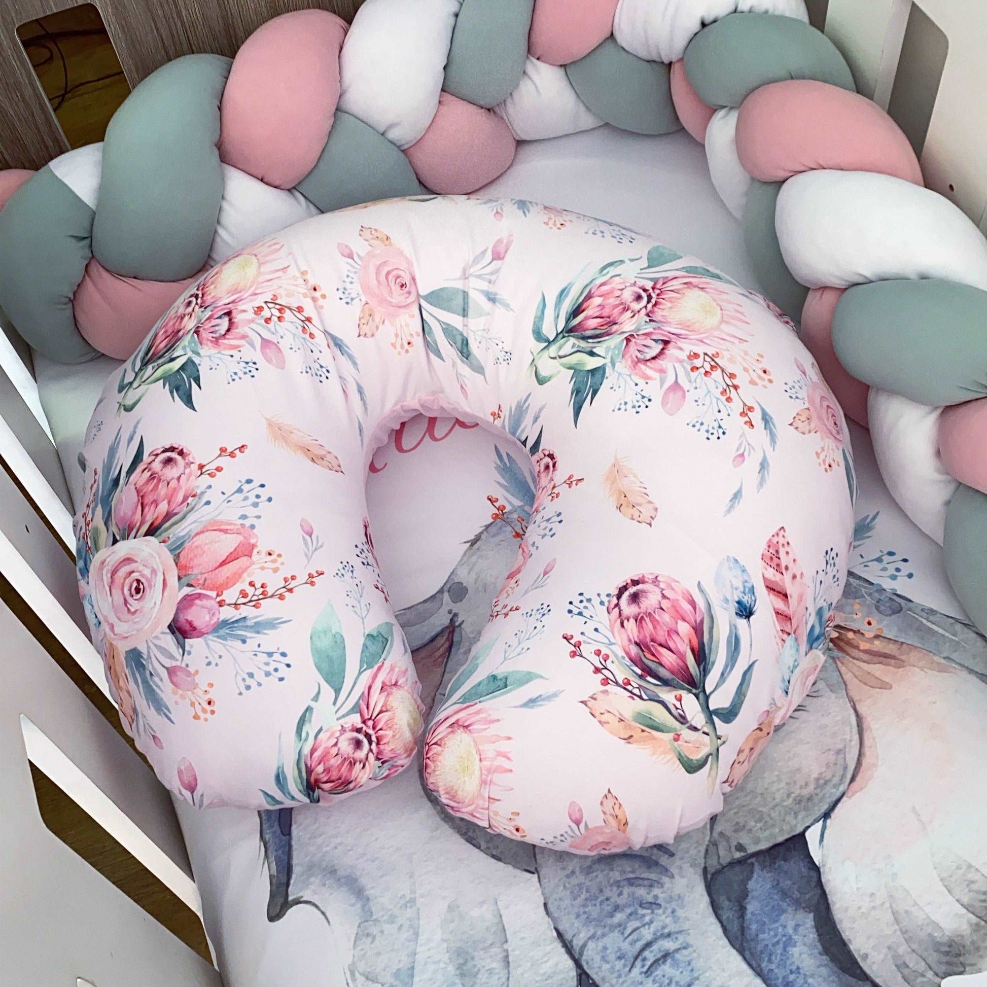 Cot Bedding - Protea Elephant Set 01