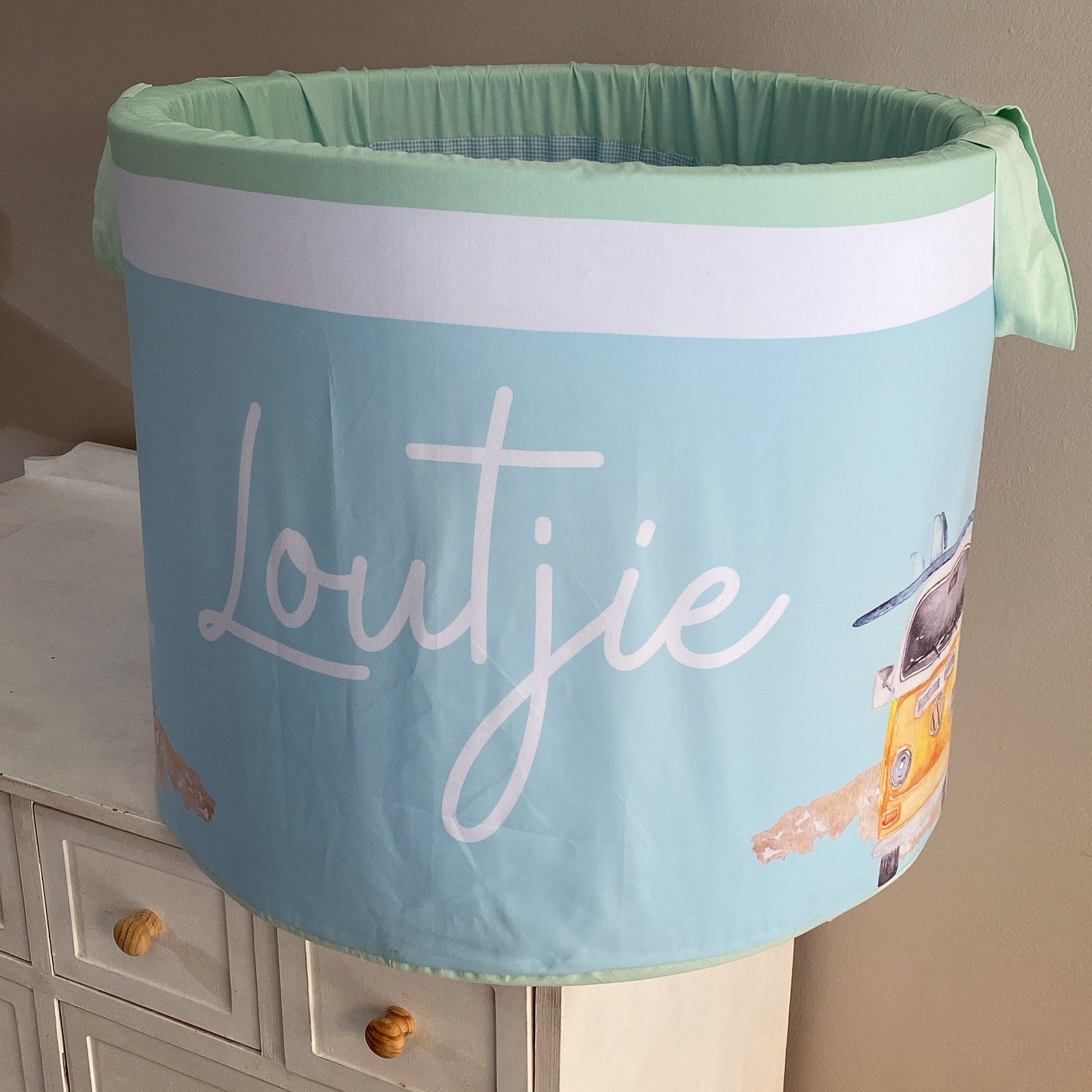 Large Laundry Basket - Ocean 01