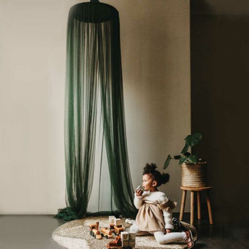 Hanging Tent Canopy Netting - Emerald