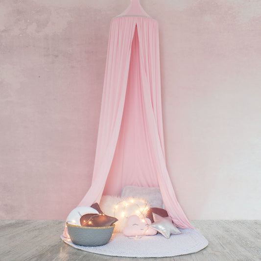 Hanging Tent Canopy - Pastel Pink