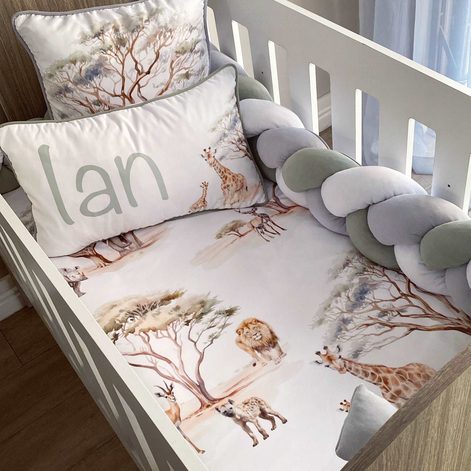 Cot Bedding - Jungle Adventure Set 01