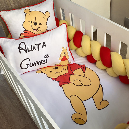 Cot Bedding - Winnie the Pooh Set 01