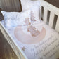 Cot Bedding - Grey Stone Bear Set 01