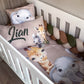 Cot Bedding - Stone Safari Set 01
