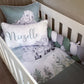 Cot Bedding - Sage Sheep Set 01