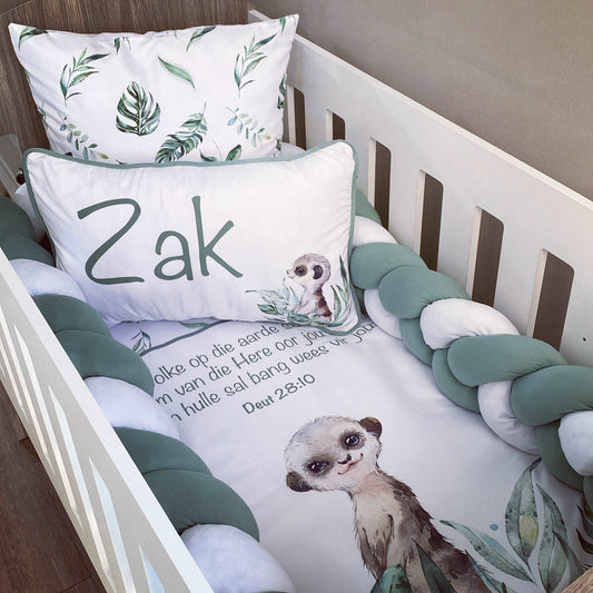 Cot Bedding - Meerkat Set 01