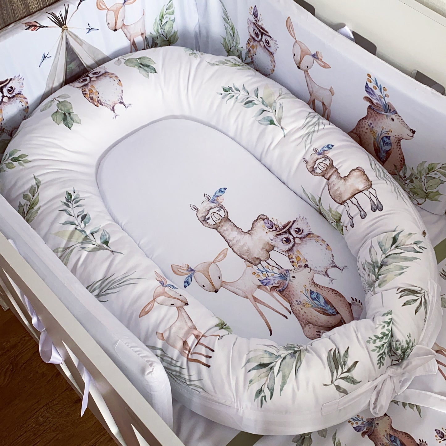 Cot Bedding - Woodland Set 01