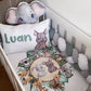Cot Bedding - Sage Safari Set 07