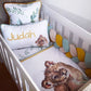 Cot Bedding - Mustard Lion Set 01